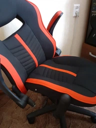 Офісне крісло Special4You Prime black/yellow фото від покупців 6