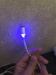 Кабель Defender USB08-03LT USB2.0 LED AM - MicroBM 1 м Червоний (87556)