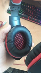 Навушники гарнітура REAL-EL GDX-7600 Black/Red чорний/червоний (265794) фото від покупців 6