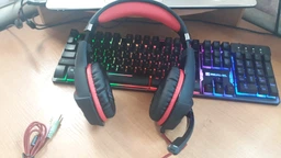 Навушники гарнітура REAL-EL GDX-7600 Black/Red чорний/червоний (265794) фото від покупців 4