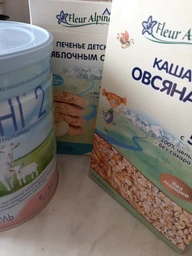 Безмолочная органическая каша Fleur Alpine овсяная 175 г (4006303632036)