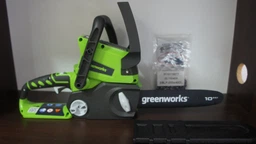 Цепная пила аккумуляторная Greenworks G24CS25 без АКБ и ЗУ фото от покупателей 4