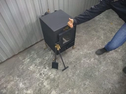Піч-камін Экожар Комфорт Плюс, з камерою допалювання вторинних газів (сталь 4мм) фото від покупців 18