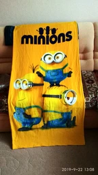 Рушник махровий Zeron Minions 75х150 см (PP75150min)