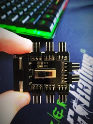 Сплитер разветвитель MOLEX на 8 кулеров 3 pin Fan Hub фото от покупателей 5