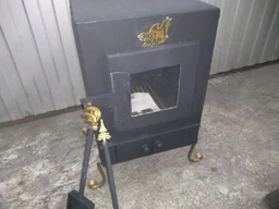 Піч-камін Экожар Комфорт Плюс, з камерою допалювання вторинних газів (сталь 4мм)