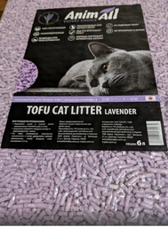 AnimAll Tofu наповнювач соєвий 6 л - лаванда фото від покупців 15