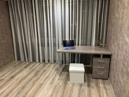 Письмовий стіл L-27 MAX Loft design Горіх Модена Сріблястий фото від покупців 1