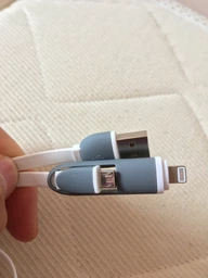 Кабель Defender USB10-03BP MicroUSB + Lightning 1 м Зелений (87489)