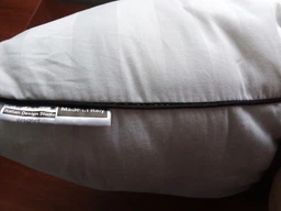 Подушка Mirson Royal Pearl Hand Made №626 c эвкалиптом Высокая 40х40 см (2200003276831)
