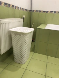 Кошик для білизни HEIDRUN Diamond 42 х 35 х 57 см 60 л Сірий (970_сірий) фото від покупців 6