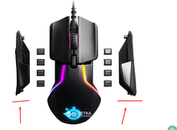 Миша SteelSeries Rival 600 (62446) фото від покупців 8