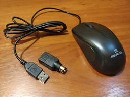 Мишка REAL-EL RM-250 USB+PS/2, black фото від покупців 1