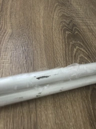 Карниз металевий подвійний PLASTIDEA для штори з гачками (16 - 16) Білий Болонь 300 див. фото від покупців 11