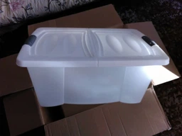 Контейнер Storage solutions на колесах сірий 39 л (5902973430042) фото від покупців 2