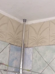 Полиця для ванної на 4 яруси кутова PRIMANOVA N17, Прозоро-синій фото від покупців 1