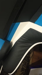 Кресло для геймеров DXRacer Racing OH/RW288/NBW (черное/голубые и белые вставки) (62109) фото от покупателей 1