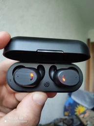 Наушники Elari NanoPods Bluetooth Black (NPS-1) фото от покупателей 3