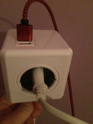 Сетевой удлинитель Allocacoc Powercube Extended на 4 розетки + 2 USB 1.5 м Зеленый (1402GN/DEEUPC) (8718444087014) фото от покупателей 7