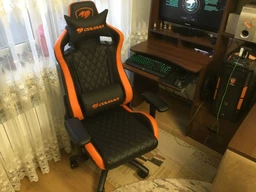 Кресло для геймеров Cougar Armor S Black-Orange