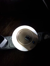 Світильник світлодіодний настільний акумуляторний Luxel 6w (білий) +usb, нічник (TL-04W) фото від покупців 8