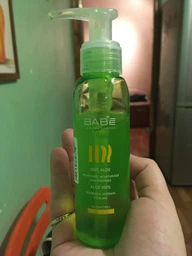 Увлажняющий гель для тела BABE Laboratorios со 100% Алое Travel Size 90 мл (8437011329844) фото от покупателей 4
