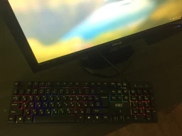 Клавіатура USB UKC HK-6300TZ з RGB-підсвічуванням