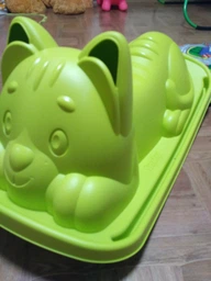 Качели Smoby Toys Life Котенок 78х38х35 см 18 мес+ Зеленая (7600830108) (3032168301085) фото от покупателей 8