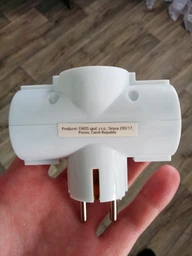 Сетевой адаптер Emos P00242 тройной круглый с заземлением White фото от покупателей 10
