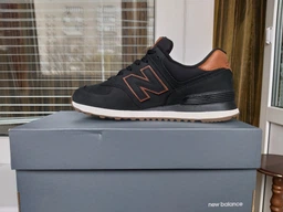 Мужские кроссовки New Balance 574 Luxe ML574NBI 39 (7) 25 см (193362203353) фото от покупателей 1