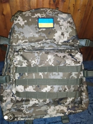 Тактический походный крепкий рюкзак 5.15.b 40 литров Украинский пиксель. фото от покупателей 3