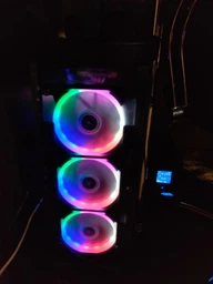 Корпус 1stPlayer FIRE DANCING-V2 COLOR LED