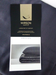 Комплект постельного белья MirSon Сатин Premium 0240 Iron grey 2х160х220 см (2200001717909) фото от покупателей 5