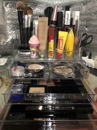 Органайзер для косметики (Акриловий) Cosmetic Storage Box Прозорий (ICL44) фото від покупців 3