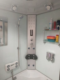Гідромасажний бокс AQUASTREAM Comfort 120 HW душовий бокс 120x120x220 см фото від покупців 4