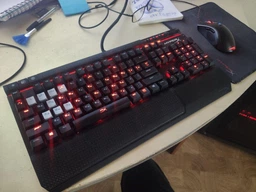 Клавиатура проводная HyperX Alloy Elite RGB Cherry MX Red USB (HX-KB2RD2-RU/R1) фото от покупателей 13