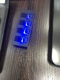 Хаб USB 2.0 4-х портовий Lapara LA-SLED4 Black (LA-SLED4 Black) фото від покупців 17