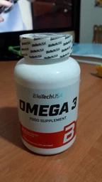 Жирные кислоты Biotech Mega Omega 3 180 капсул (5999076232437)