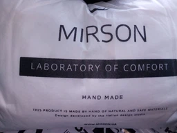 Подушка пуховая MirSon Extra Premium Royal 3050 средняя 50x70 см (2200000007018) фото от покупателей 10