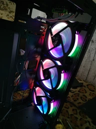 Корпус 1stPlayer FIRE DANCING-V2 COLOR LED