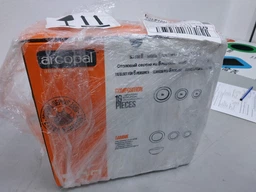 Столовий сервіз Arcopal Domitille Rouge 18 предметів (P3363) фото від покупців 4