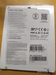 Карта памяти Transcend SDXC/SDHC 300S 256 GB (TS256GSDC300S) фото от покупателей 3
