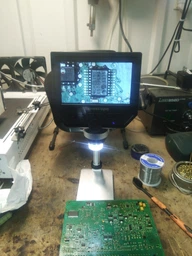 Электронный микроскоп для пайки с4.3" LCD экраном GAOSUO M-600 c увеличением 600 X (100283) фото от покупателей 5