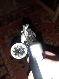 Револьвер флобера ZBROIA PROFI-3" (чорний пластик)