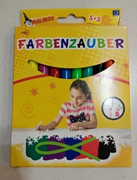Фломастери чарівні MALINOS Farbenzauber світлі малюють по темних 10 (5+5) шт (MA-300009)