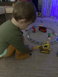 Конструктор LEGO DUPLO Грузовик и гусеничный экскаватор (10812) фото от покупателей 2