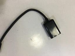 AUX кабель USB мама - Jack 3.5 папа 12 см Black фото от покупателей 2