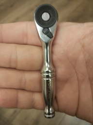 Трещотка-битодержатель Toptul 1/4" 60 зубцов мини (CHDV0801) фото от покупателей 3