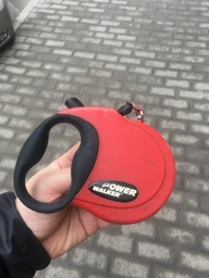 Поводок-рулетка Power Walker  Coastal 5 м до 50 кг Красный (76484088056)