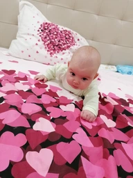 Постільна білизна Poplin Hobby Juana рожевий євро 8693678546820 фото від покупців 3
